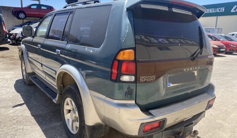 Mitsubishi Montero Sport 2.5 TDI lleno